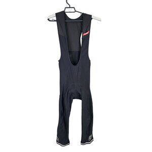 Mens Troy Lee Designs Cycling Bib Shorts Black Polyester Blend Stretch Size M